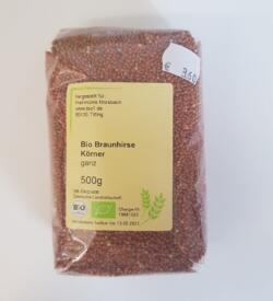 Braunhirse Körner